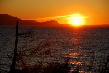 Sunset Over Bellingham Bay, Washington
